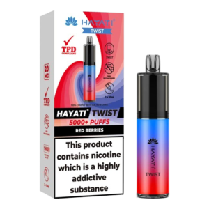 Hayati Twist 5000 Puffs – Red Berries