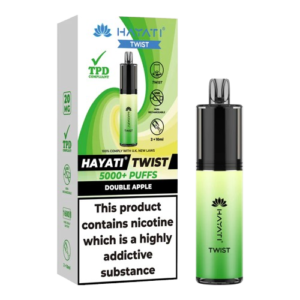 Hayati Twist 5000 Puffs – Double Apple
