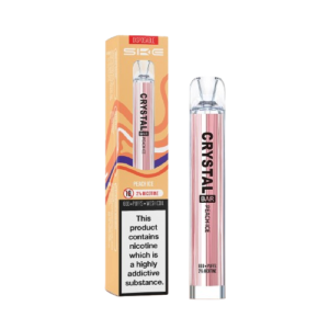 Crystal Bar 600 Puffs – Peach Ice Disposable Vape