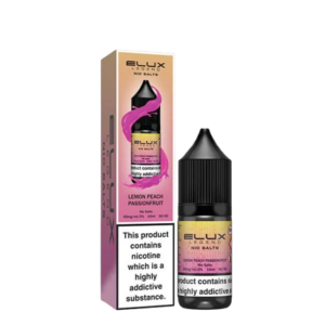 Elux Nic Salt 20mg – Lemon Peach Passionfruit